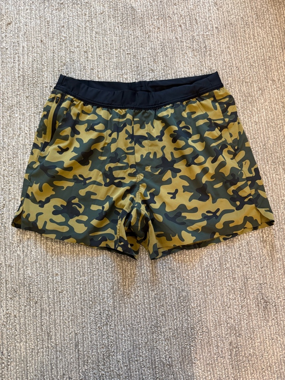 Ten Thousand Interval Short Camo | Lined Performance Running Gym Shorts Size XL